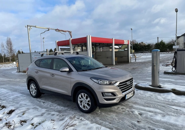 Hyundai Tucson cena 87500 przebieg: 52000, rok produkcji 2019 z Hajnówka małe 67